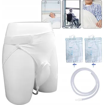 Nádoba na moč SILIKONOVÝ ZEVNÍ KATÉTR S VAKEM NA MOČ PRO MUŽE