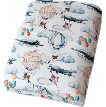 Dětská deka Jaśmina Bambusová deka 75x100cm Letadla