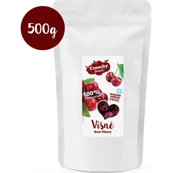 Sušené ovoce Royal Pharma s.r.o. Crunchy snack, Mrazem sušené višně, 500g