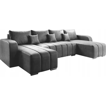 Sedací souprava Rohová Sedací Souprava Kondela látka šedá