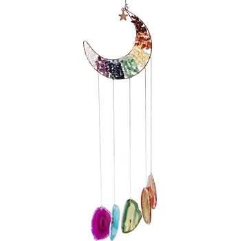 Magieprirody.cz Zvonkohra Měsíc s kameny a achátovými plátky #577