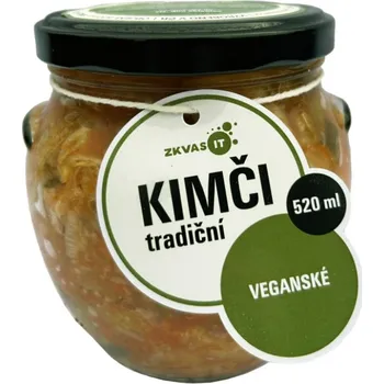 konzervovaná zelenina ZKVAS.IT Kimči veganské 520ml