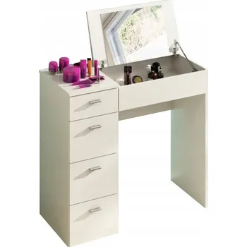 Toaletní stolek Toaletní Stolek Kondela , matně bílý, 90 x 83 x 42 cm