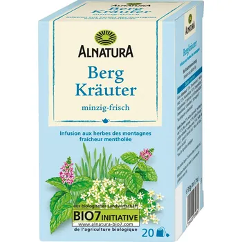 Čaj Alnatura BIO Alpine bylinný čaj