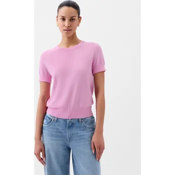 Dámský svetr GAP Dámský Krátký crop svetr CashSoft 854755-02 Velikost: XXS Tričko zdarma při nákupu nad 3000,-!