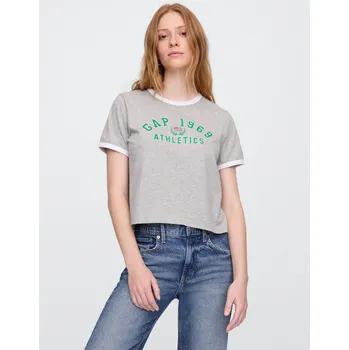 Dámské tričko GAP Dámské Crop tričko 781556-00 Velikost: XS Tričko zdarma při nákupu nad 3000,-!
