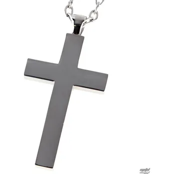 Přívěsek obojek ETNOX - Big Plain Cross - SK4001B