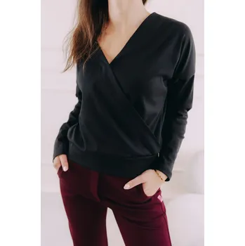 Pánské tričko Tričko Bakari Long Black, S