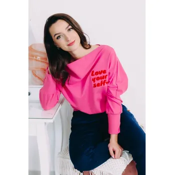 Dámská mikina Mikina Tenen Pink Love, S/M