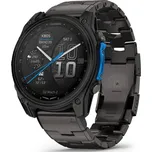 Garmin D2 Mach 2 51mm (Premium), Carbon Gray DLC Titanium with Vented Titanium Bracelet (+ náhradní řemínek)