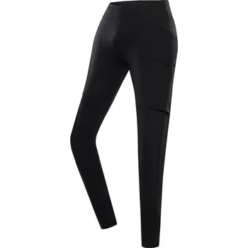 Dámské legíny Alpine Pro Gerwa 2 Dámské rychleschnoucí outdoorové legíny LPAE728 černá S