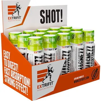 Spalovač tuku Extrifit Magnezz Shot! 15 x 90 ml limetka (18695)