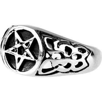Prsten prsten ETNOX - Pentagram - SR696 - 65