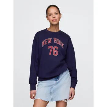 Dámská mikina GAP Dámská Oversize mikina VintageSoft Americana 778455-00 Velikost: S Tričko zdarma při nákupu nad 3000,-!