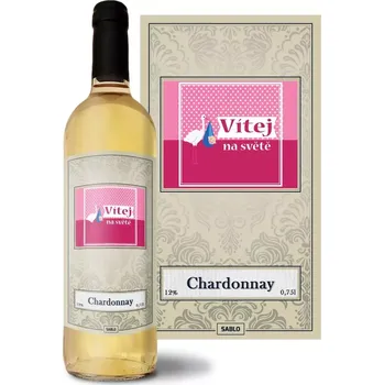 Víno Sablio Bílé víno Vítej na světě 4: 0,75 l