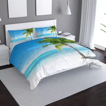 Povlečení Sablio Povlečení Palma na pláži - 140x200 / 90x70