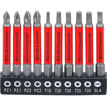 Bit Sada protiskluzových bitů, magnetická, 70 mm (10 dílná)