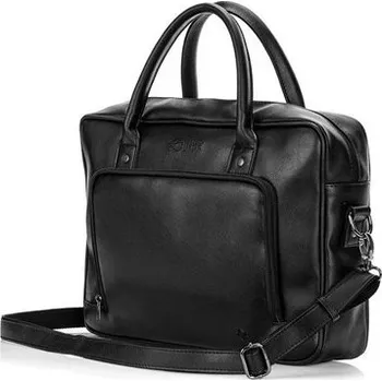 Solier pánská taška přes rameno Foxford Černá Solier 97k-cube