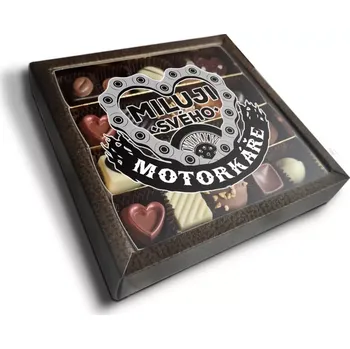 Cukrovinka Sablio Pralinky Miluji svého motorkáře - 20 ks pralinek