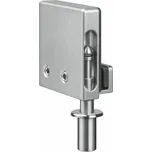 Simonswerk KCM 01 - Dveřní zástrč pro skleněné dveře Černá matná RAL 9005 (SW 107), Pravé provedení