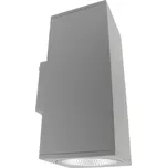 LIGHT IMPRESSIONS Deko-Light nástěnné přisazené svítidlo - ShoreLine Pro hranaté Up+Down, 31,5 W, DIM, 3000/4000K, světlešedá - LIGHT IMPRESSIONS IMPR 731187