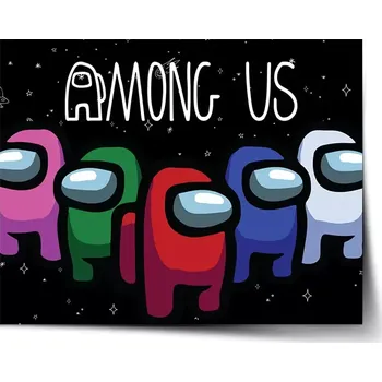 Plakát Sablio Plakát AMONG US Černý vesmír - 60x40 cm