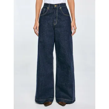 Dámské džíny BIG STAR Džíny dámské se širokými nohavicemi tmavě modré BARB 657 W30 L30
