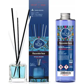 Aroma difuzér SADA Difuzér a náhradní náplň Folk Mazurské Noci ZELENÝ ČAJ TRÁVA TRÁVA