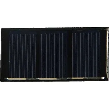 Fotovoltaický solární panel mini 1,5V/160mA, 60x30mm