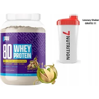 Protein Protein syrovátkový koncentrát - WPC BALENÍ 6 KUSŮ Nutrition prášek 2000 g pistáciová příchuť