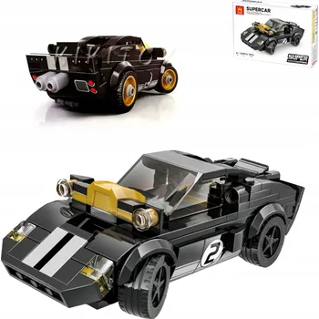 ostatní stavebnice Wange 2878 Stavebnice - Auto Ford GT40 Heritage Super Champions 160 dílů