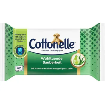 Hygienický ubrousek Vlhčené ubrousky s vůní Cottonelle 42 ks