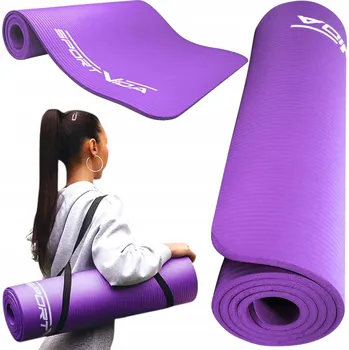 podložka na cvičení Podložka na cvičení Sportvida 180 cm x 60 cm fialová