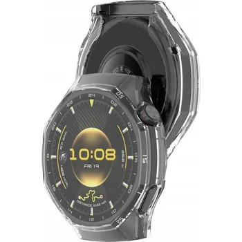 Pouzdro na mobilní telefon Pouzdro Bizon s ochranou displeje pro Huawei Watch GT6 Pro 46 mm, zadní kryt kryt pouzdra