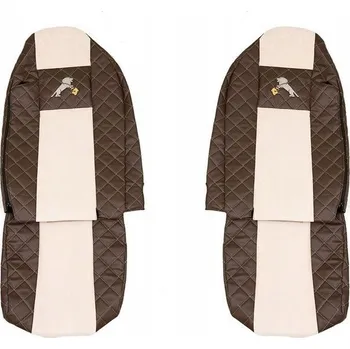 Moto bunda Potahy na sedadla MAN TGX f-core FX06 hnědá/ch