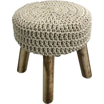 Taburet Čalouněný Taburet Kondela , béžový