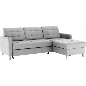 Sedací souprava Rohová Sedací Souprava Kondela látka šedá