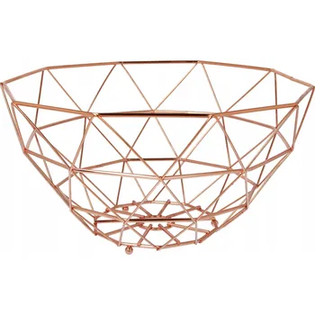 Obraz Kovový košík na ovoce, růžový