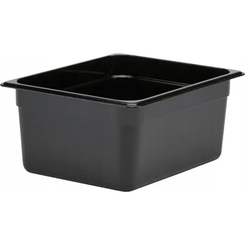 Dóza na potraviny GASTRONOMICKÁ NÁDOBA GN 1/2, 150 MM, ČERNÁ, POLYKARBONÁT CAMBRO 26CW110