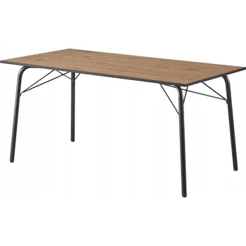 Jídelní stůl Kuchyňský stůl Kondela obdélníkový, dub artisan, 80 x 160 x 75 cm