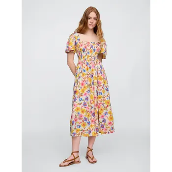 Dámské šaty GAP Dámské Midi šaty s kapsami 728769-00 Velikost: XXL Tričko zdarma při nákupu nad 3000,-!