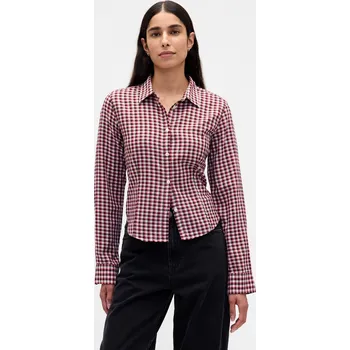 Dámská košile GAP Dámská Flanelová crop košile 799691-02 Velikost: M Tričko zdarma při nákupu nad 3000,-!