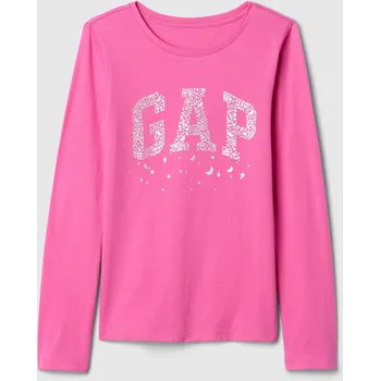 Dívčí oblečení GAP Dívčí Dětské tričko s logem 610032-02 Velikost: XS Tričko zdarma při nákupu nad 3000,-!