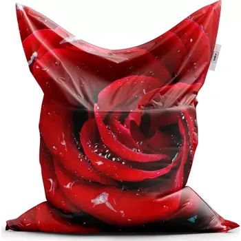 Sedací pytel Sablio Sedací vak Classic Růže - 200x140 cm