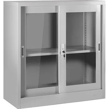 Zásuvkový kontejner Praktická kancelářská skříňka XD-018 uzamykatelná na klíček - Unique Šedá 85x90 cm