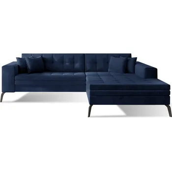 Sedací souprava Rohová sedací souprava Solange pravostranná se stylovým prošíváním a funkcí spaní - ELTAP monolith 77 295x93 cm