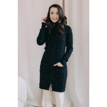 Dámský kabát Kabátek Lerato Black Dott, XS