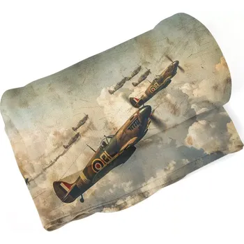 deka Sablio Deka Stíhačky Spitfire v letecké bitvě - 150x120 cm