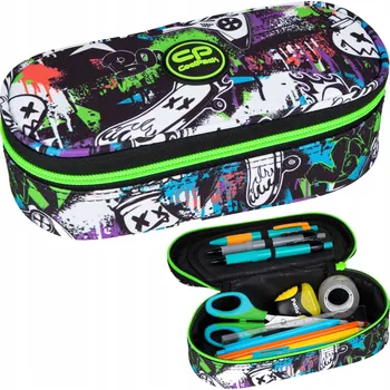 Penál CoolPack Školní penál pouzdro bez výbavy Peek A Boo pro chlapce