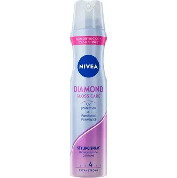 Stylingový přípravek Nivea Diamond Gloss Care 4 Lak na vlasy 250 ml